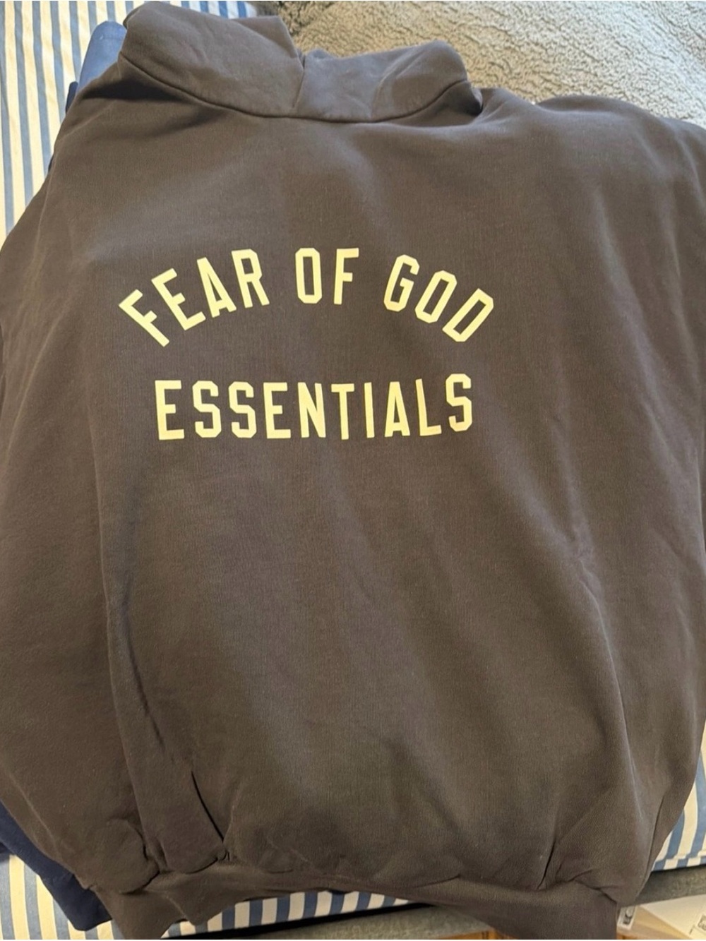 Fear of god essentials hoodie